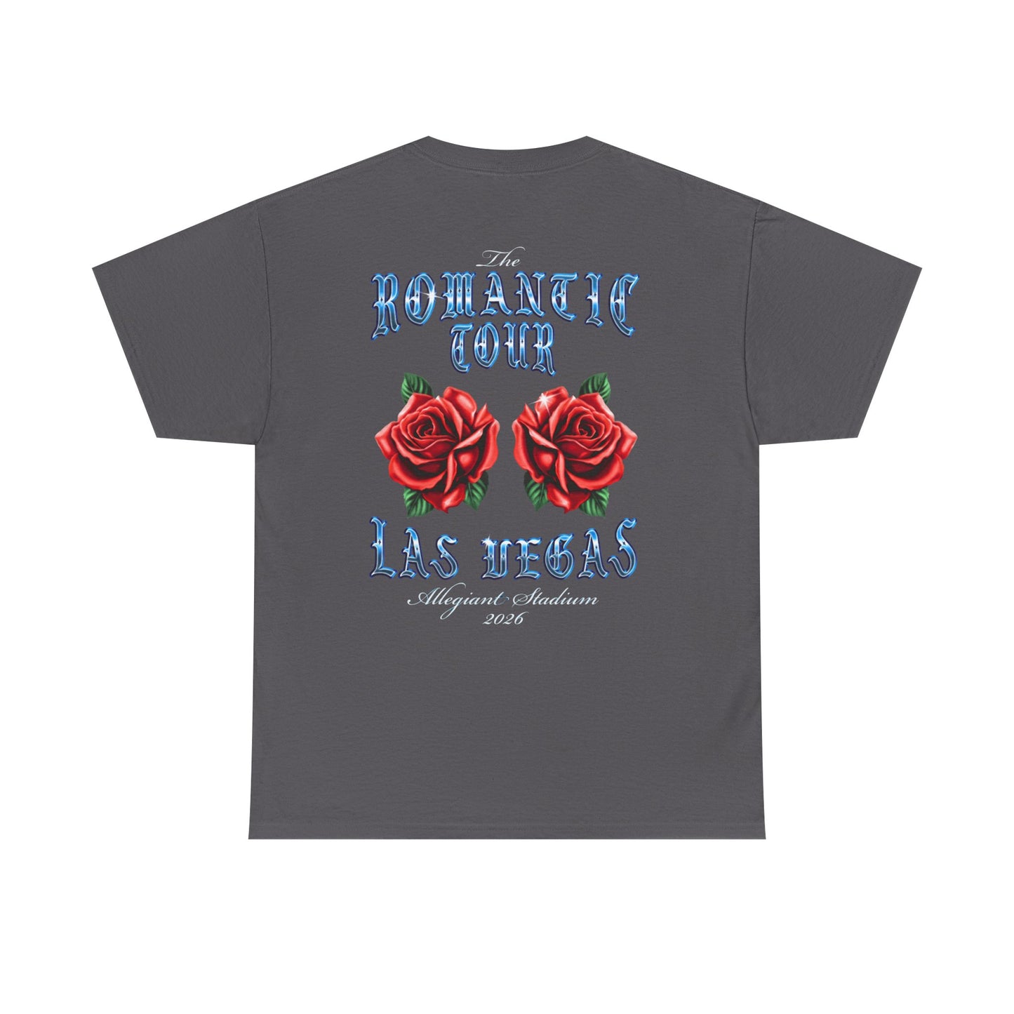 BRUNO MARS TOUR MERCH - LAS VEGAS "THE ROMANTIC" LIMITED EDITION TOUR TEE
