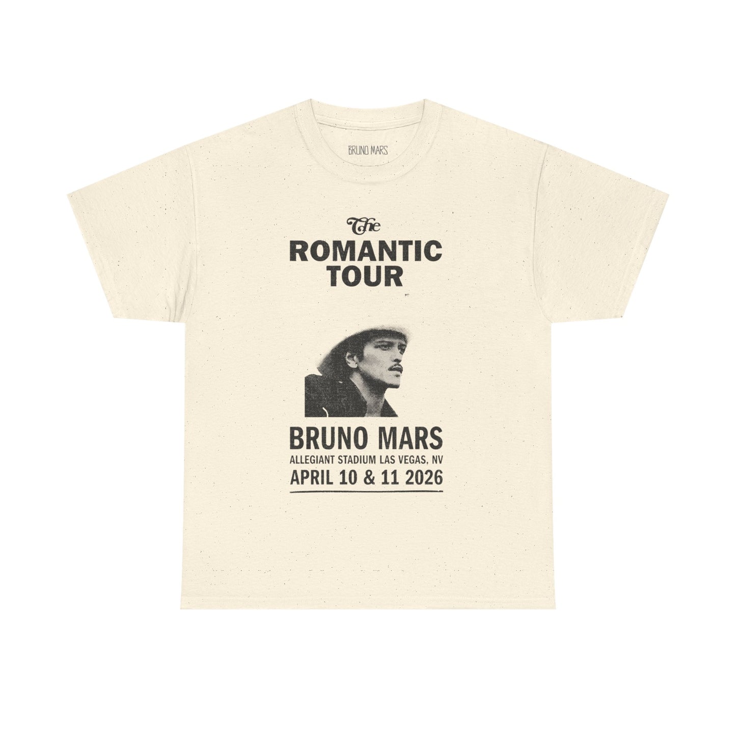 BRUNO MARS TOUR MERCH - VEGAS EXCLUSIVE TOUR TEE