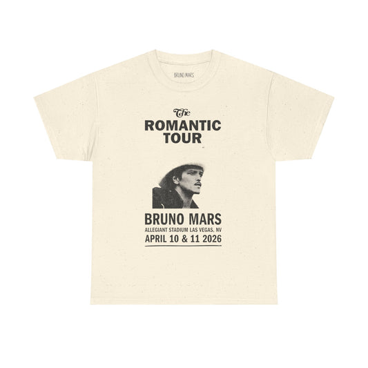 BRUNO MARS TOUR MERCH - VEGAS EXCLUSIVE TOUR TEE