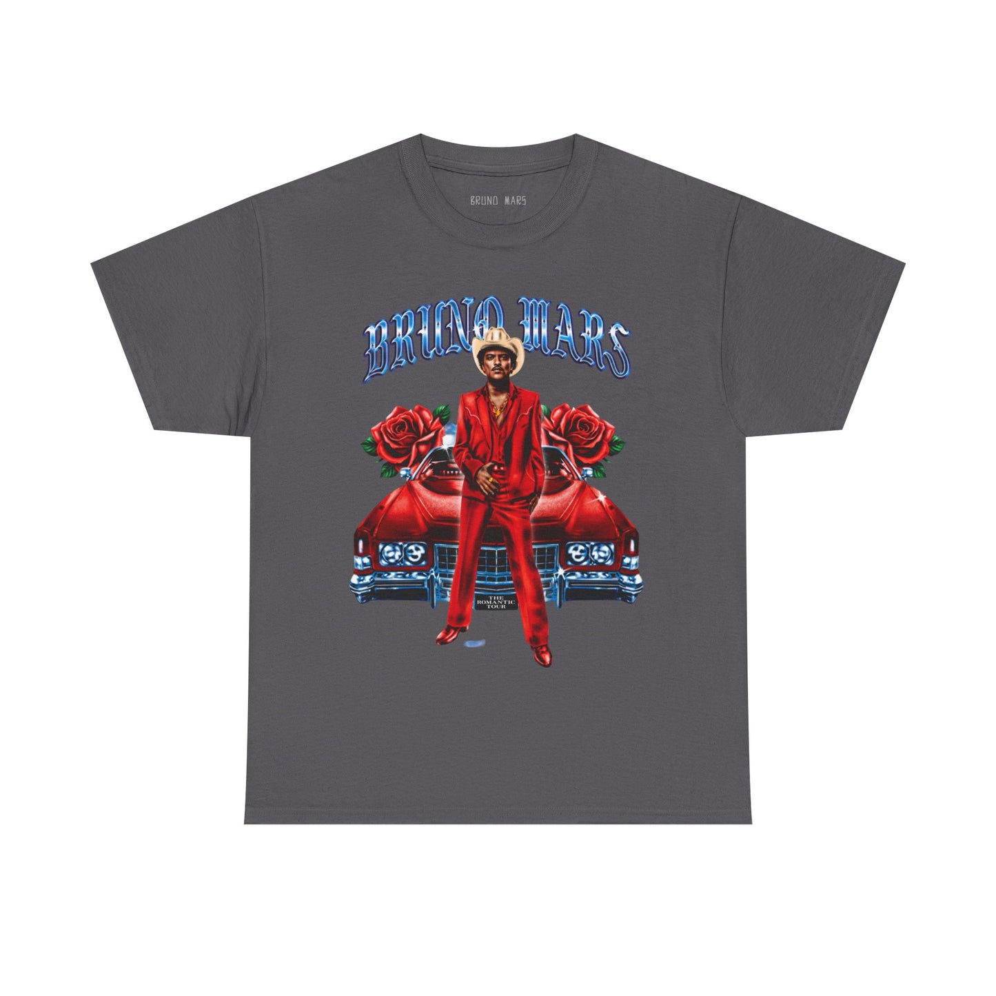 BRUNO MARS TOUR MERCH - LAS VEGAS "THE ROMANTIC" LIMITED EDITION TOUR TEE