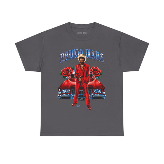BRUNO MARS TOUR MERCH - LAS VEGAS "THE ROMANTIC" LIMITED EDITION TOUR TEE