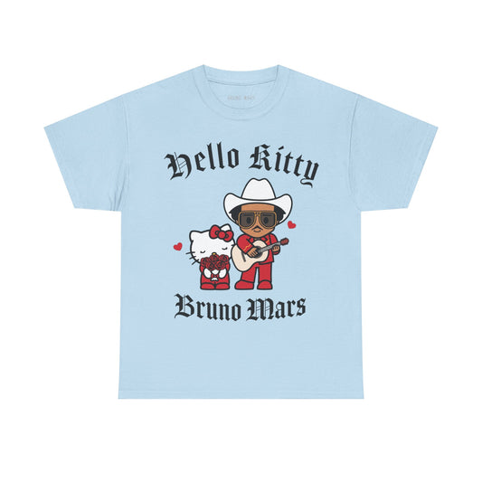 BRUNO MARS TOUR MERCH - BRUNO MARS X HELLO KITTY LAGOON TEE