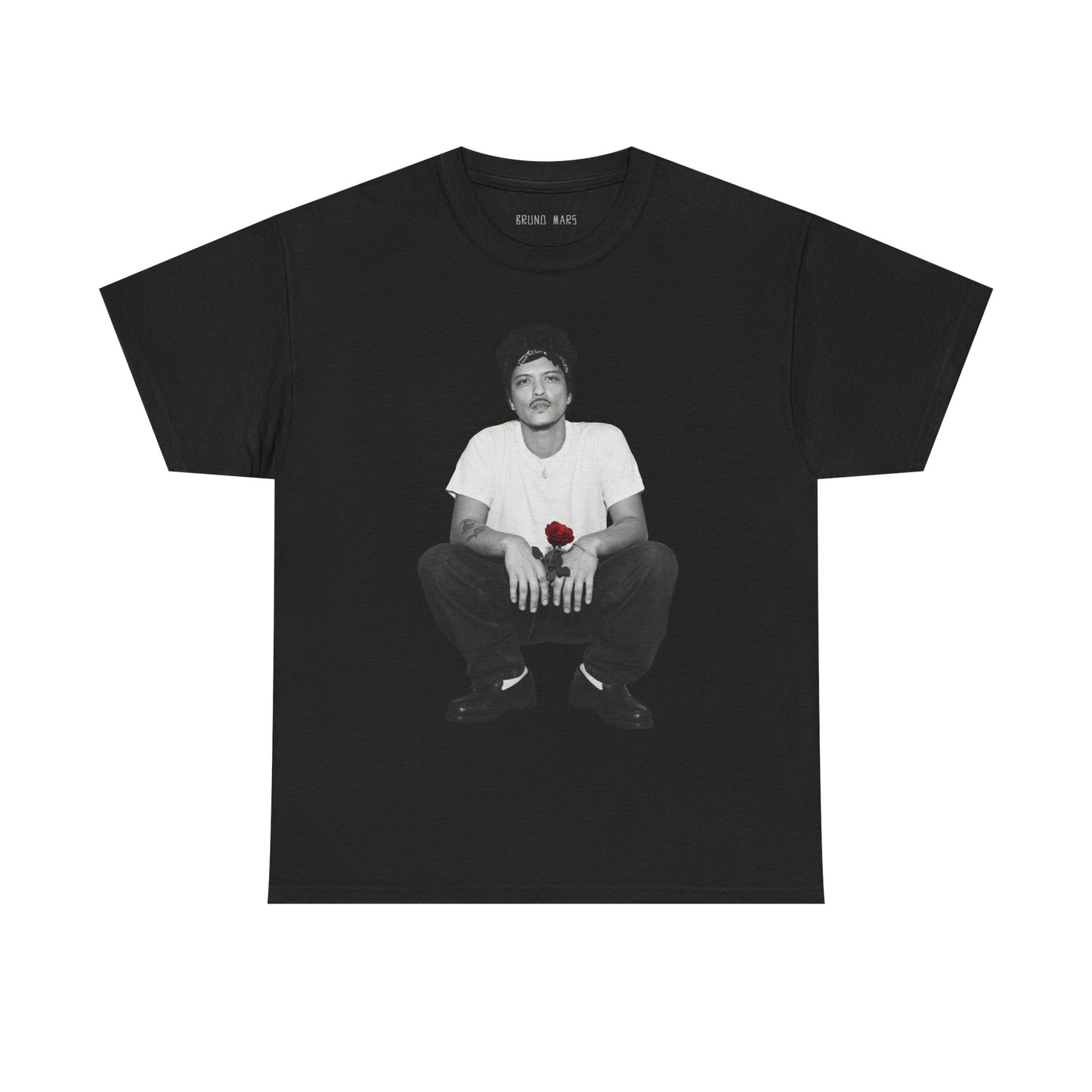 BRUNO MARS TOUR MERCH - THE ROMANTIC ROSE TOUR TEE