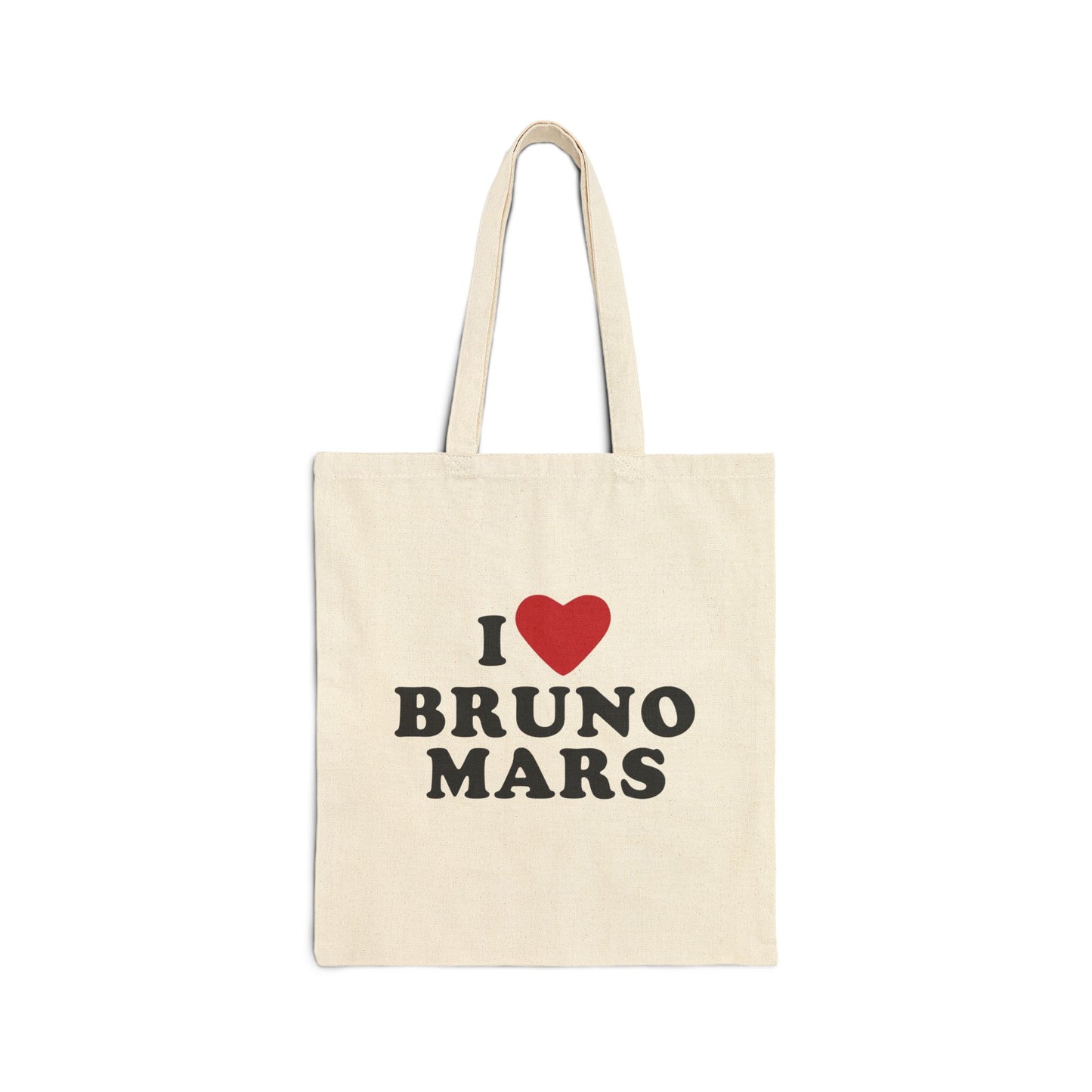 BRUNO MARS TOUR MERCH - I HEART BRUNO MARS TOTE