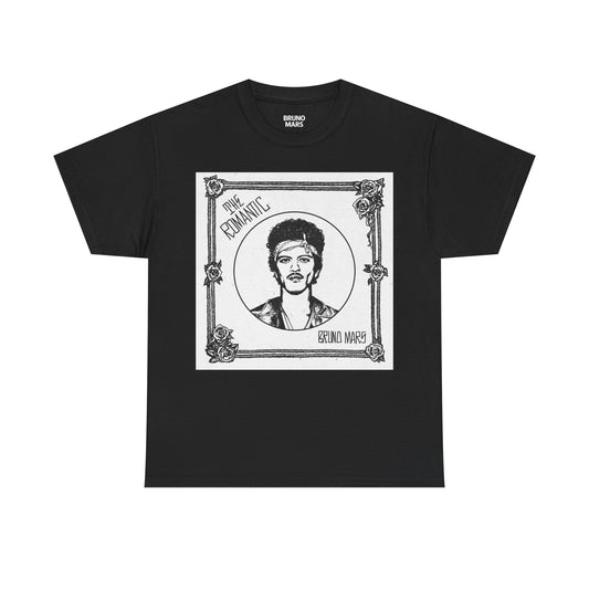 BRUNO MARS TOUR MERCH - THE ROMANTIC BLACK TEE