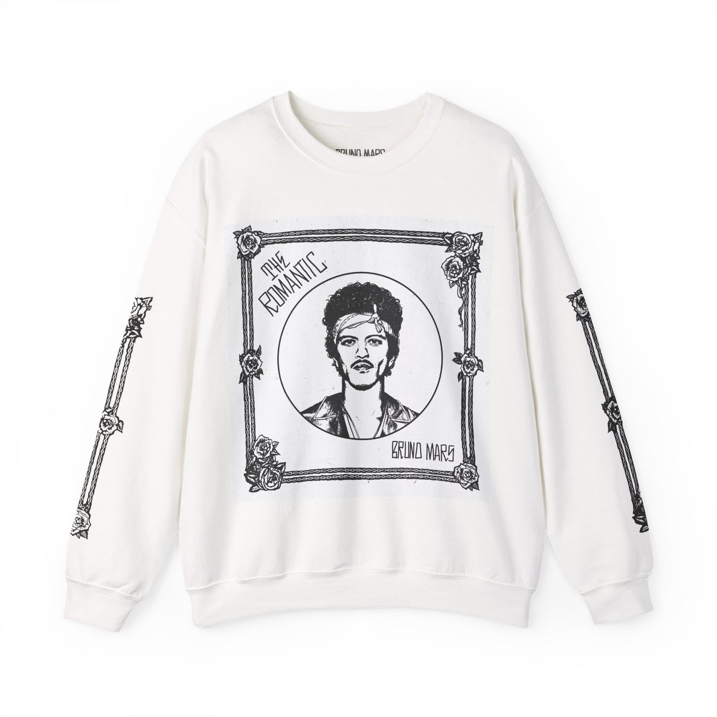 BRUNO MARS TOUR MERCH - THE ROMANTIC CREWNECK SWEATSHIRT