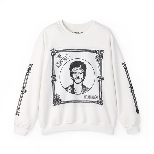 BRUNO MARS TOUR MERCH - THE ROMANTIC CREWNECK SWEATSHIRT