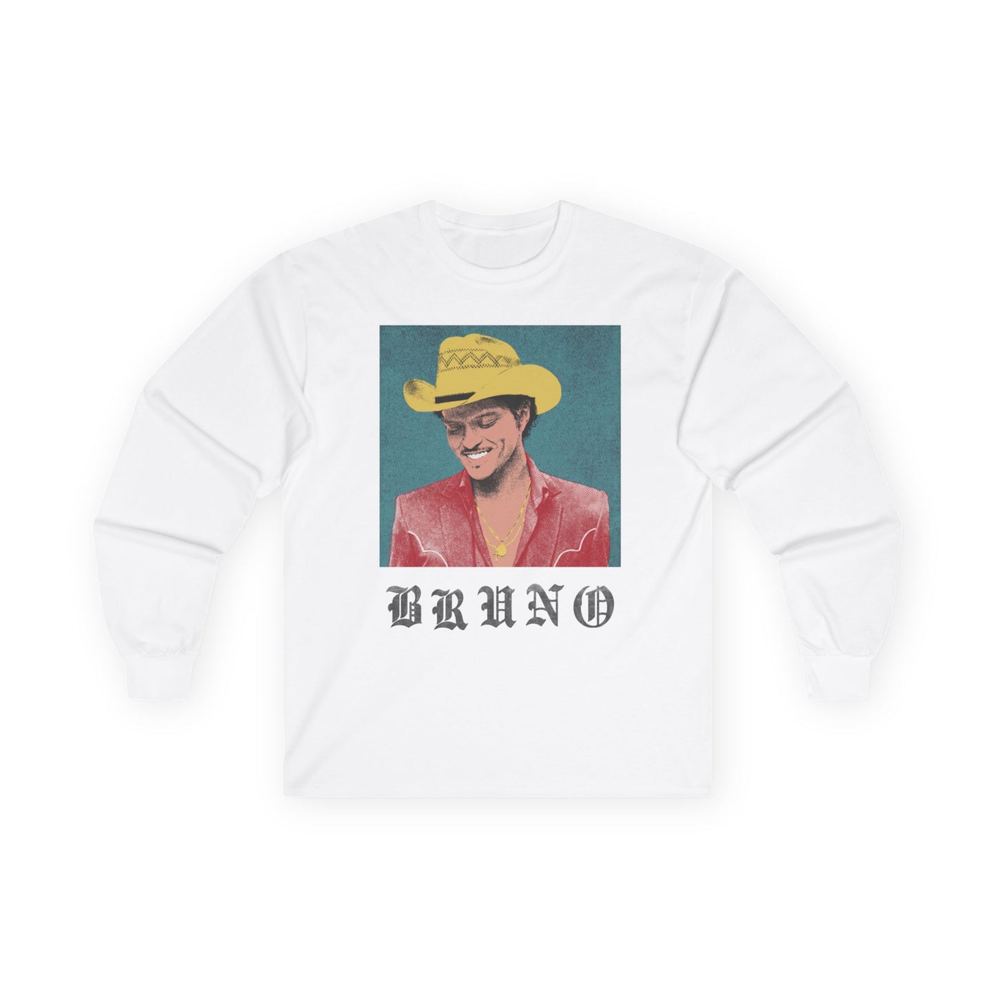 BRUNO MARS TOUR MERCH - LAS VEGAS "THE ROMANTIC" TOUR LONG SLEEVE