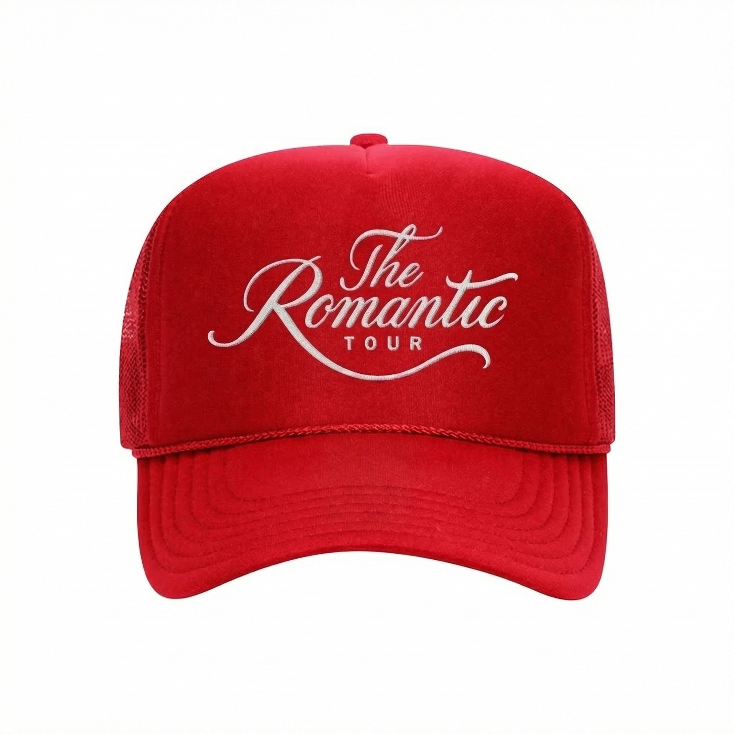 BRUNO MARS TOUR MERCH - THE ROMANTIC RED TOUR HAT