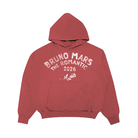 BRUNO MARS TOUR MERCH - THE ROMANTIC TOUR HOODIE