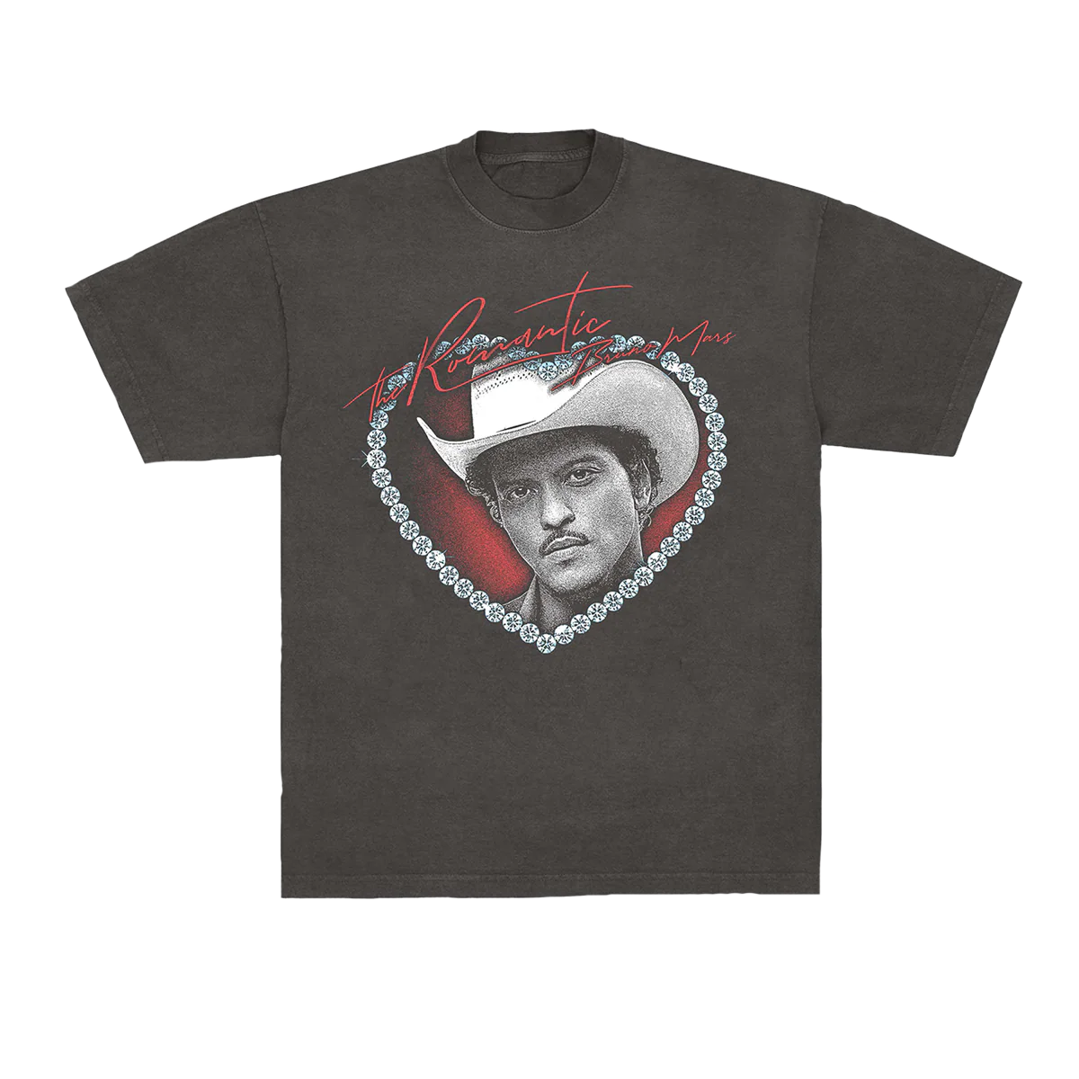 BRUNO MARS TOUR MERCH - WIN YOUR HEART TOUR TEE VIP